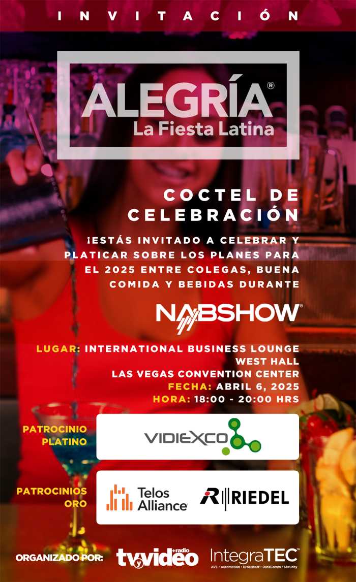 Fiesta Alegría NAB show 2025