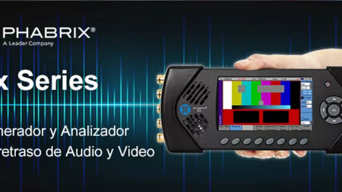 Generador de retraso de audio y vídeo Phabrix