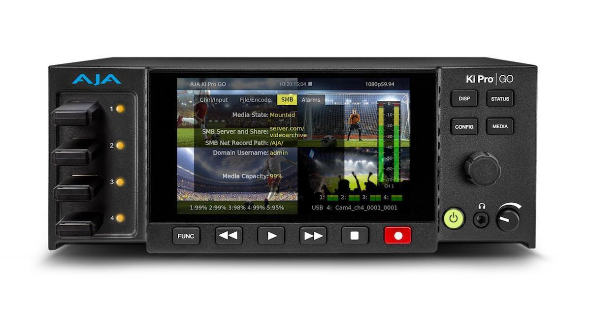 Actualización de firmware para grabador-reproductor AJA