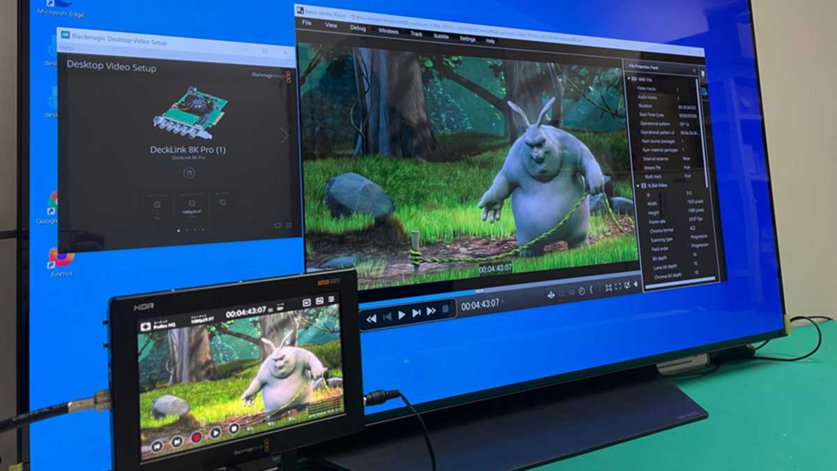 Interra systems, blackmagic design, 