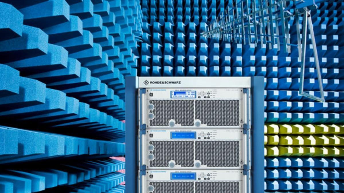 Amplificador de banda ancha  Rohde & Schwarz