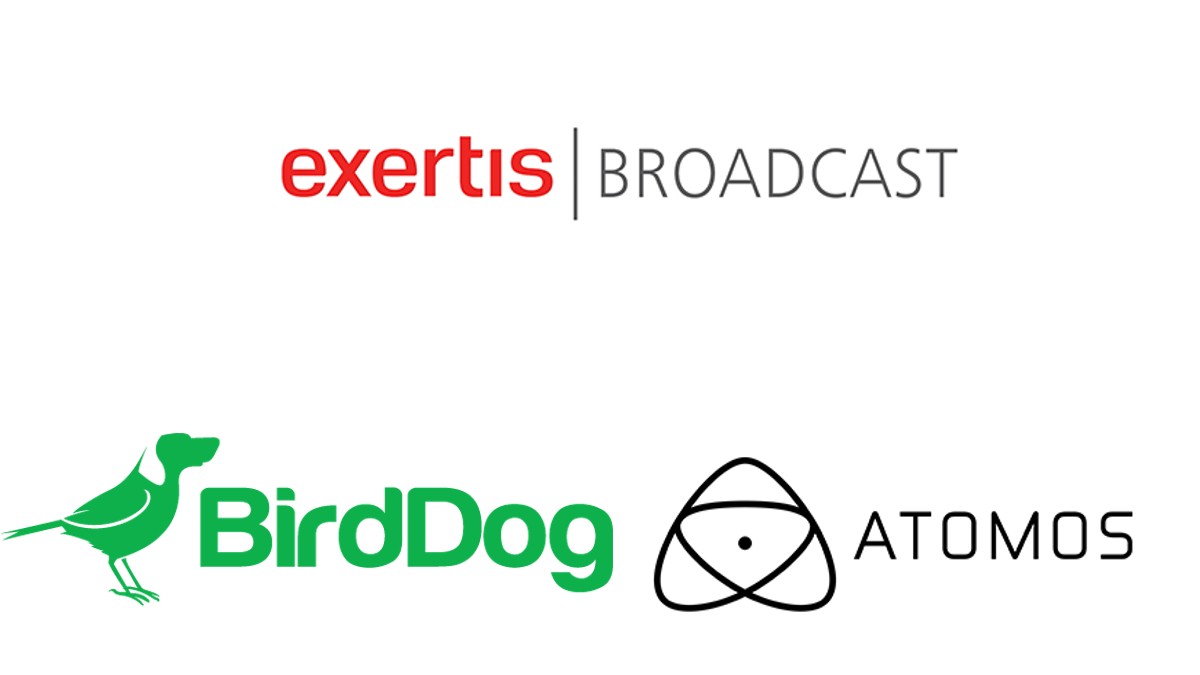 exertis broadcast, birddog, atomos