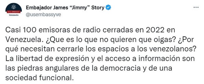 Twitter James Story