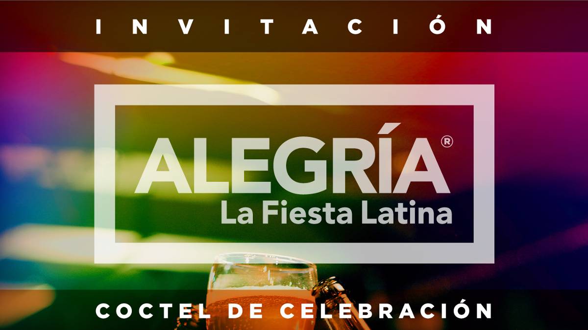 Fiesta Alegría en NAB Show será el domingo 14 de abril
