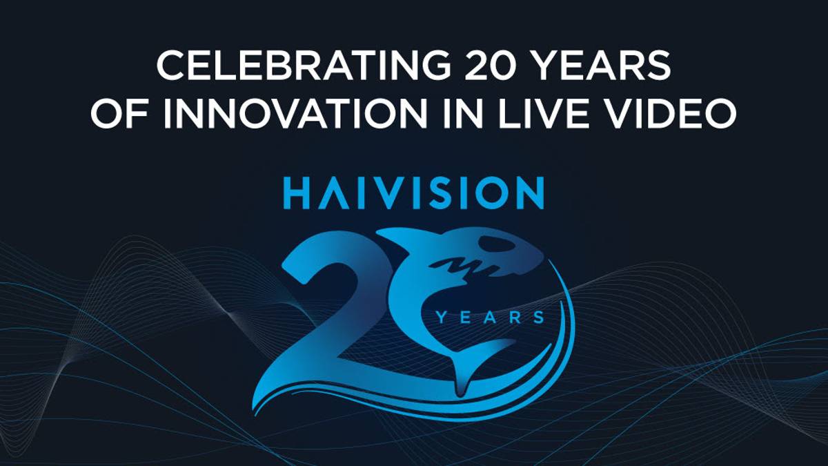 Haivision celebra 20 años de innovación en video en vivo