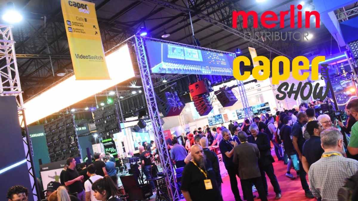 Merlin y sus socios de negocio estuvieron en Caper