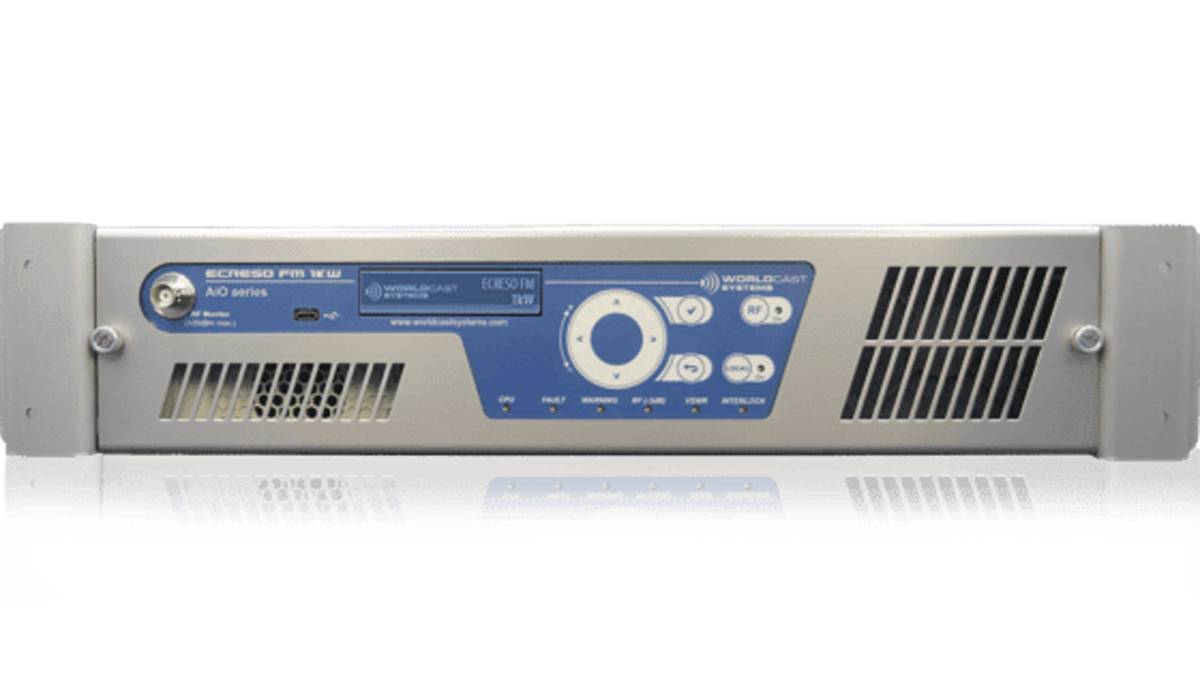 WorldCast Systems presentó nueva versión de su transmisor FM