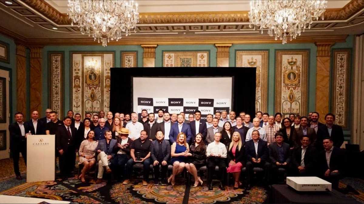 Sony reconoció la labor de sus distribuidores en NAB Show