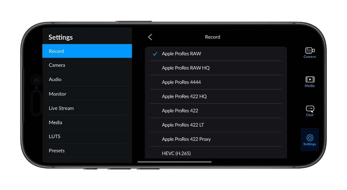 Blackmagic ahora compatible con Apple ProRes RAW