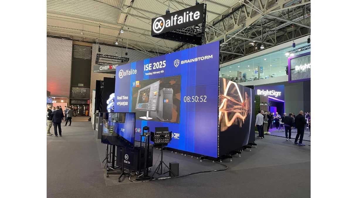 Brainstorm y Alfalite mostraron producción virtual con LED