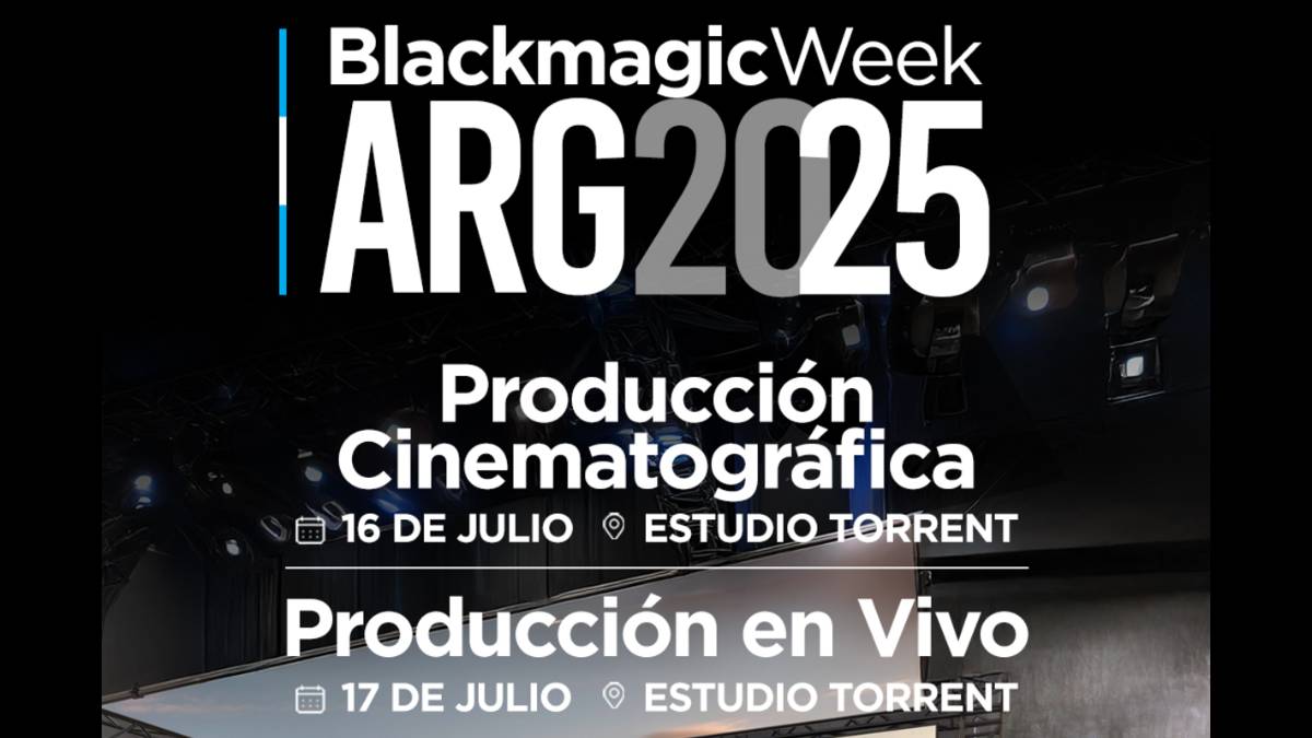 IntekTV tendrá primera edición del Blackmagic Week Argentina