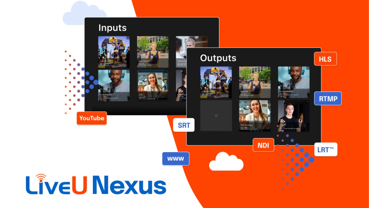 LiveU lanza Nexus, puerta de enlace para flujos de trabajo IP