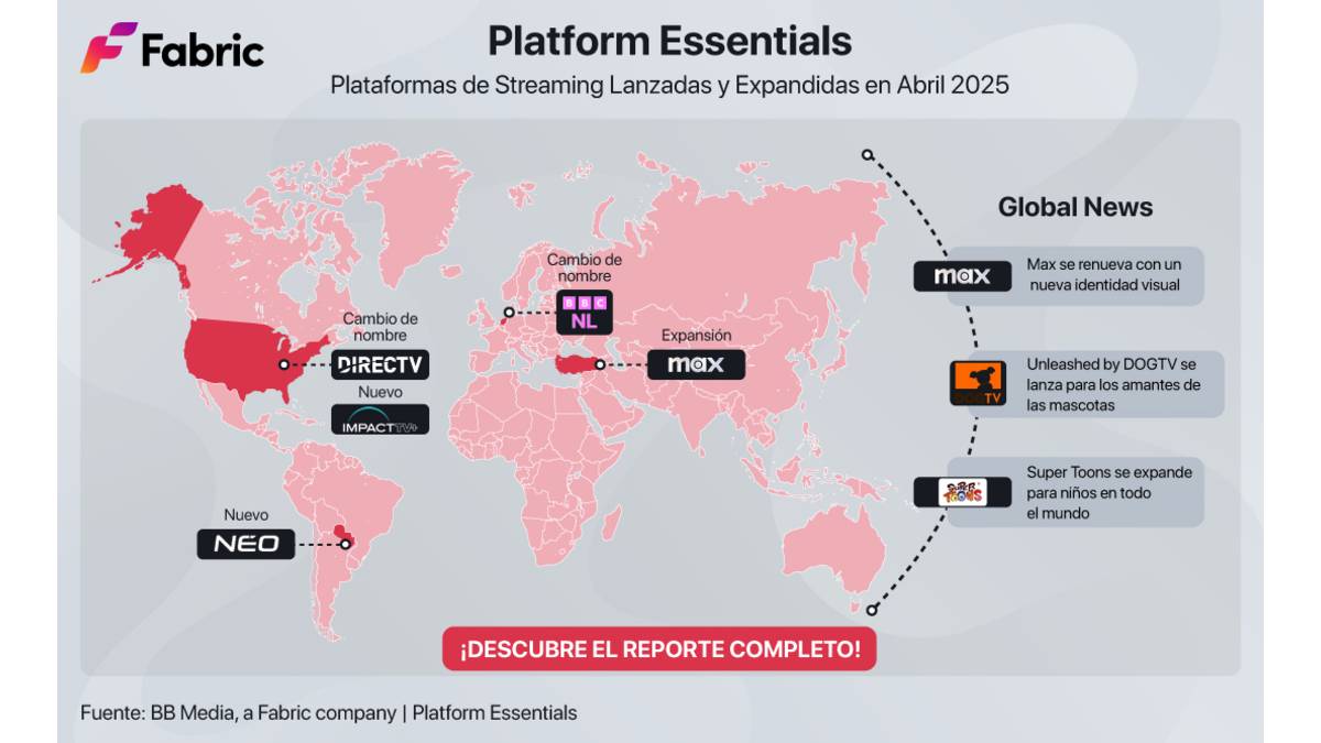 Nuevo informe sobre actualizaciones de plataformas de streaming
