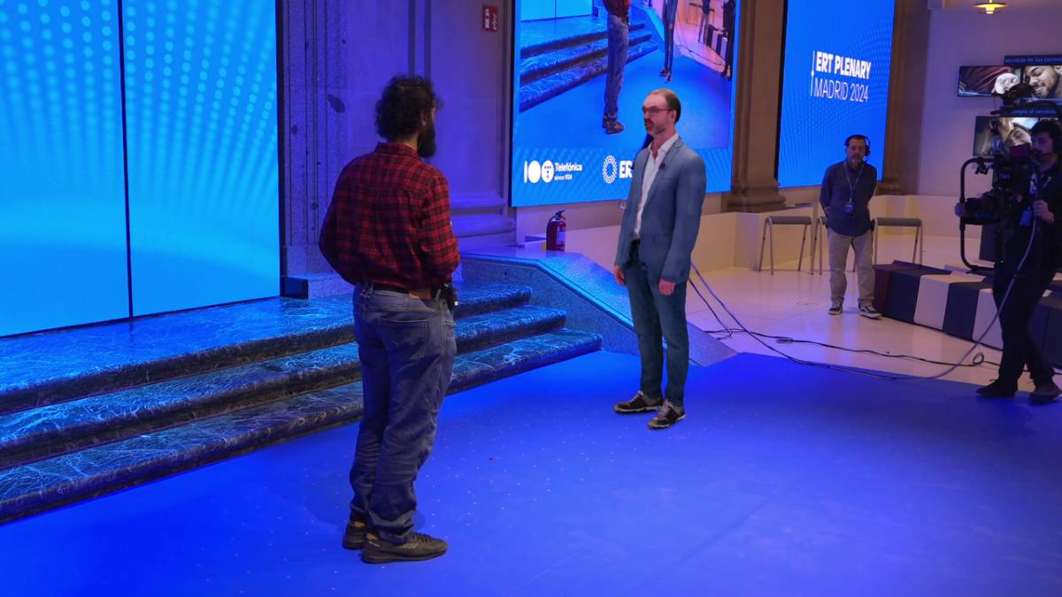 Realizan piloto de telepresencia holográfica en directo en TV