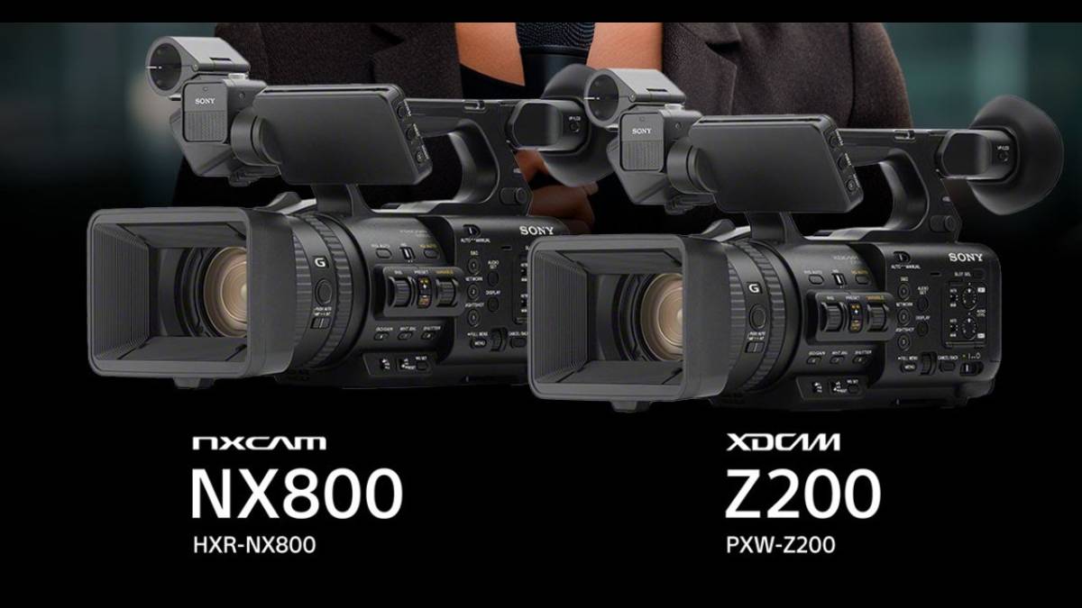 Sony actualiza software de sus cámaras PXW-Z200 y HXR-NX800