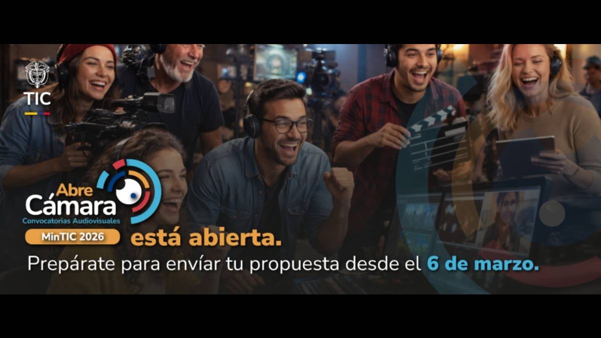 Abre Cámara 2026 financiará hasta 65 proyectos audiovisuales