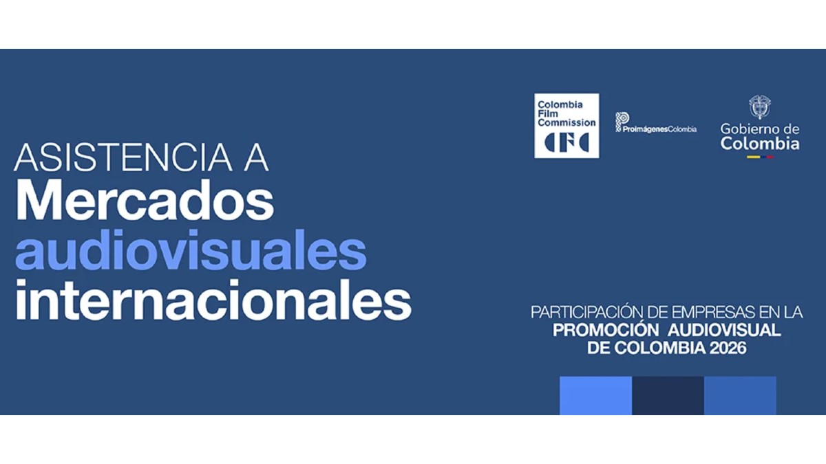 Comisión Fílmica Colombia abre apoyos para promoción audiovisual