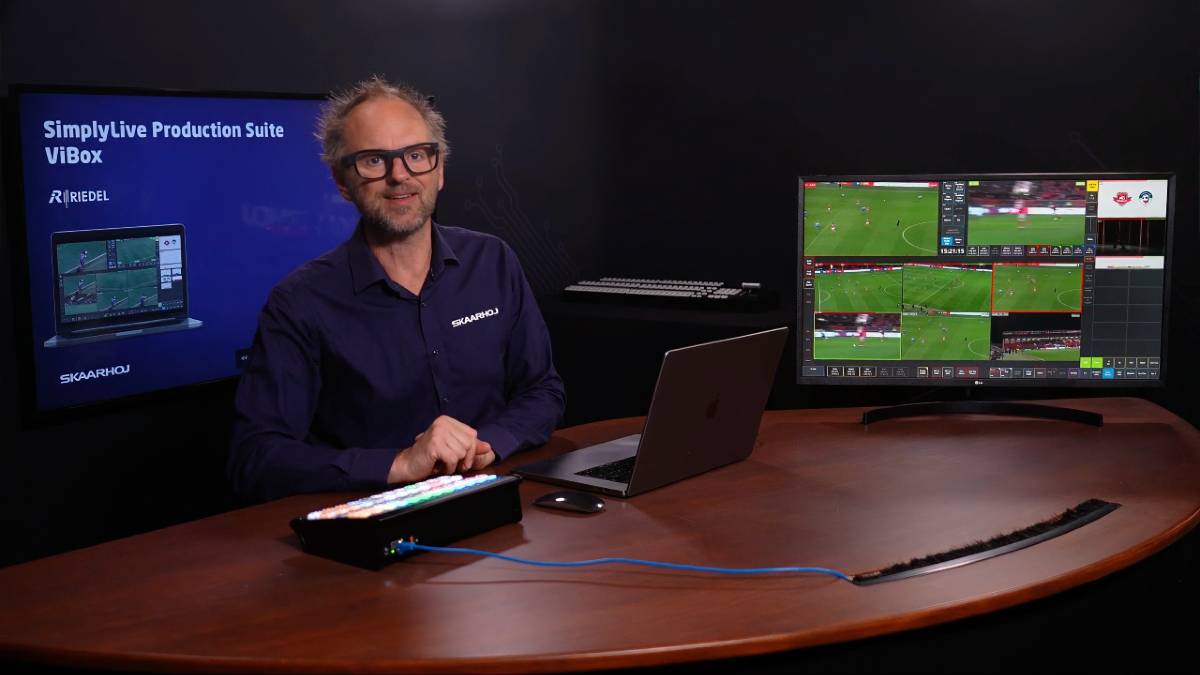 Riedel y Skaarhoj amplían su colaboración con SimplyLive