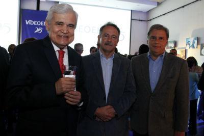 Jorge Barón, Pedro Fierro de Sport Sat y Gabriel Restrepo de Sport Sat