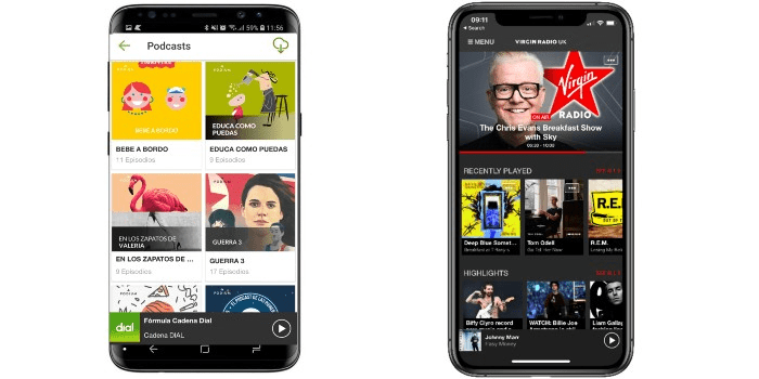 xperi, apps para radio