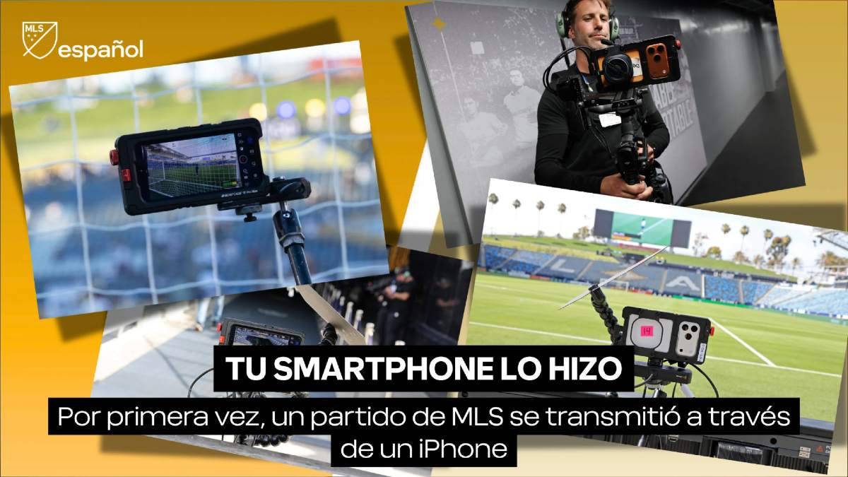Apple TV streamed MLS match with iPhone 17 Pro