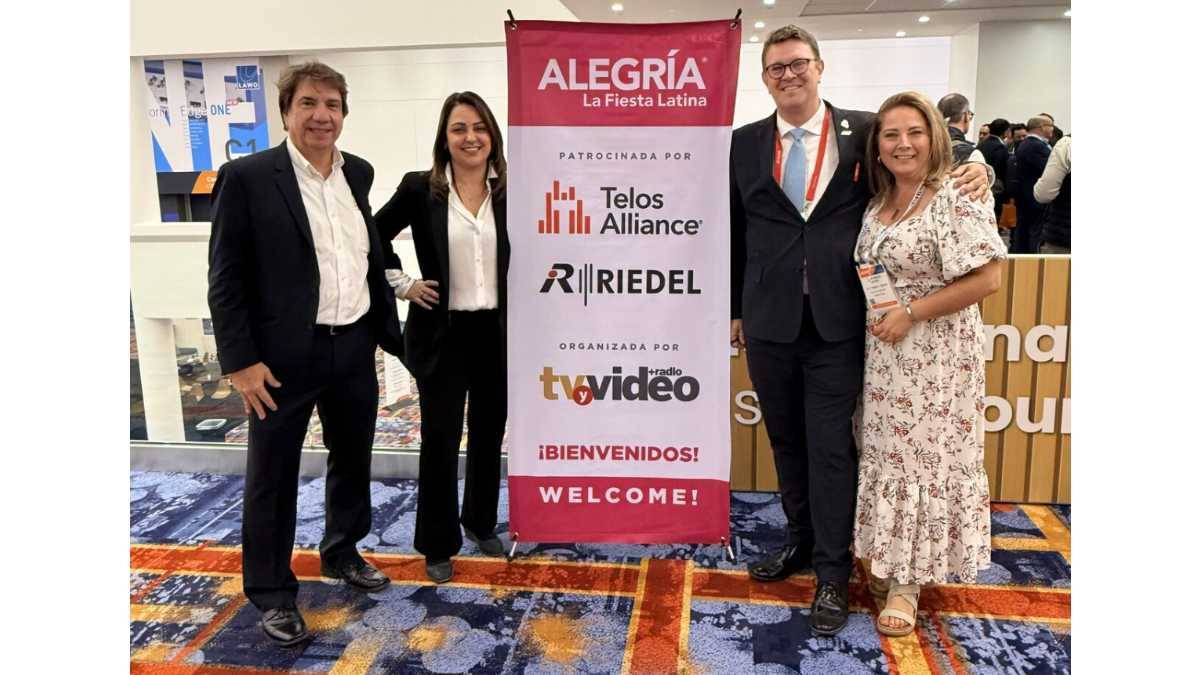 A new Alegria Party at NAB Show with a full house