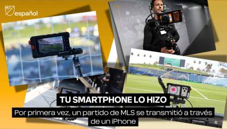 Apple TV transmitió partido de la MLS con iPhone 17 Pro