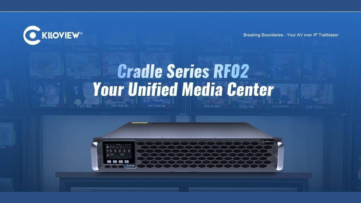 Kiloview Cradle Series RF02, for flexible workflows