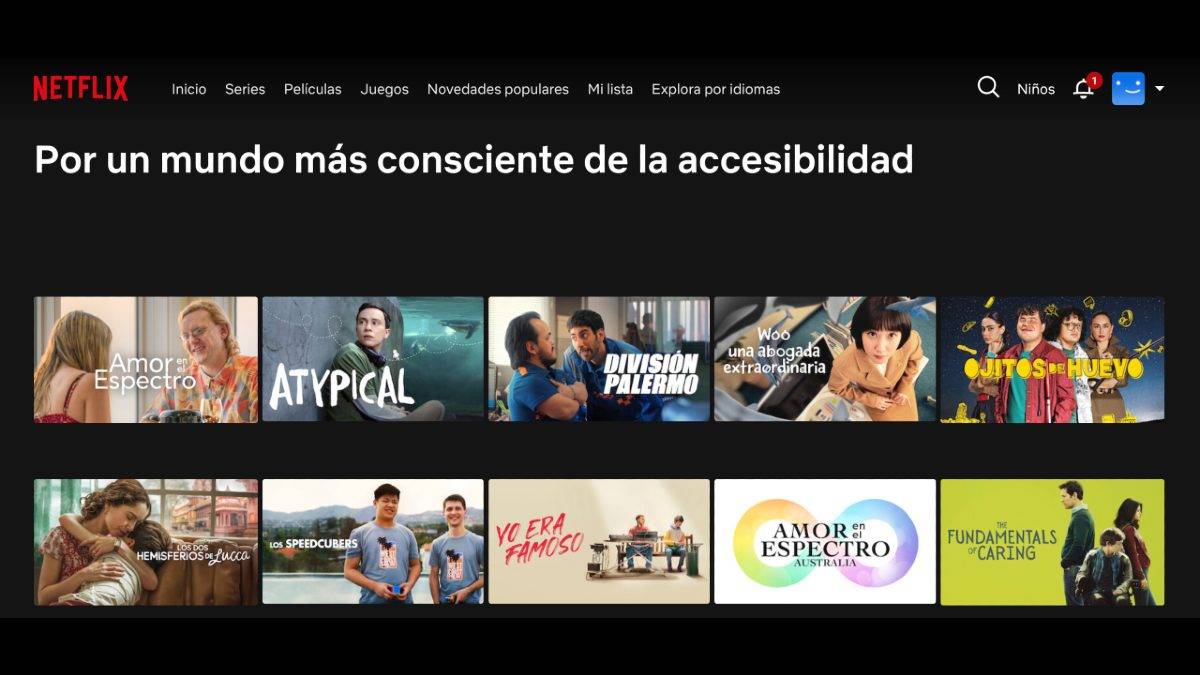 Netflix apuesta por un contenido más accesible e inclusivo